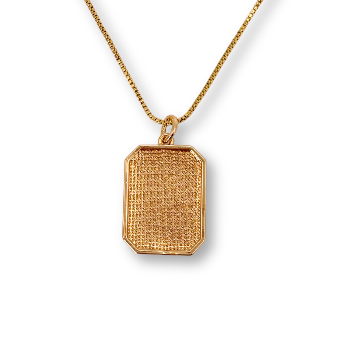 Lightning Plaque Pendant