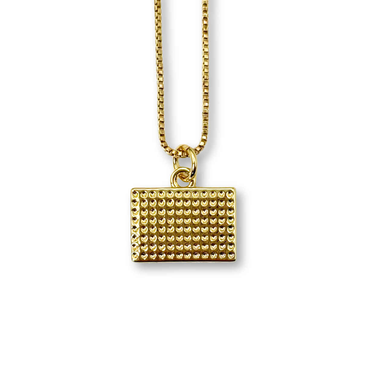 Love You Postcard Pendant