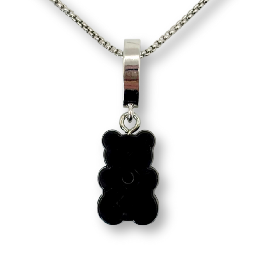 Vampire Gummy Bear Pendant with Chain