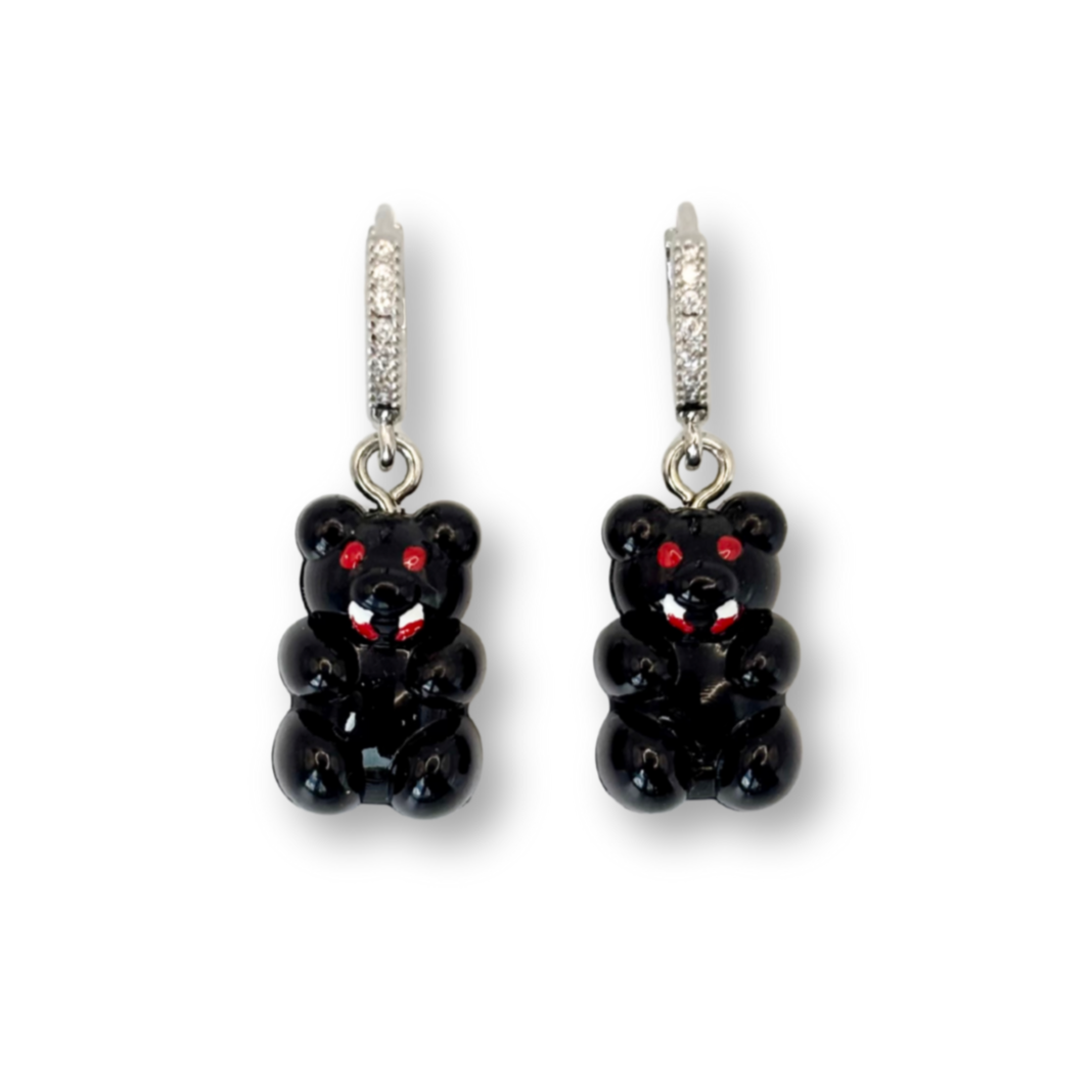 Vampire Gummy Bear Drop Earrings