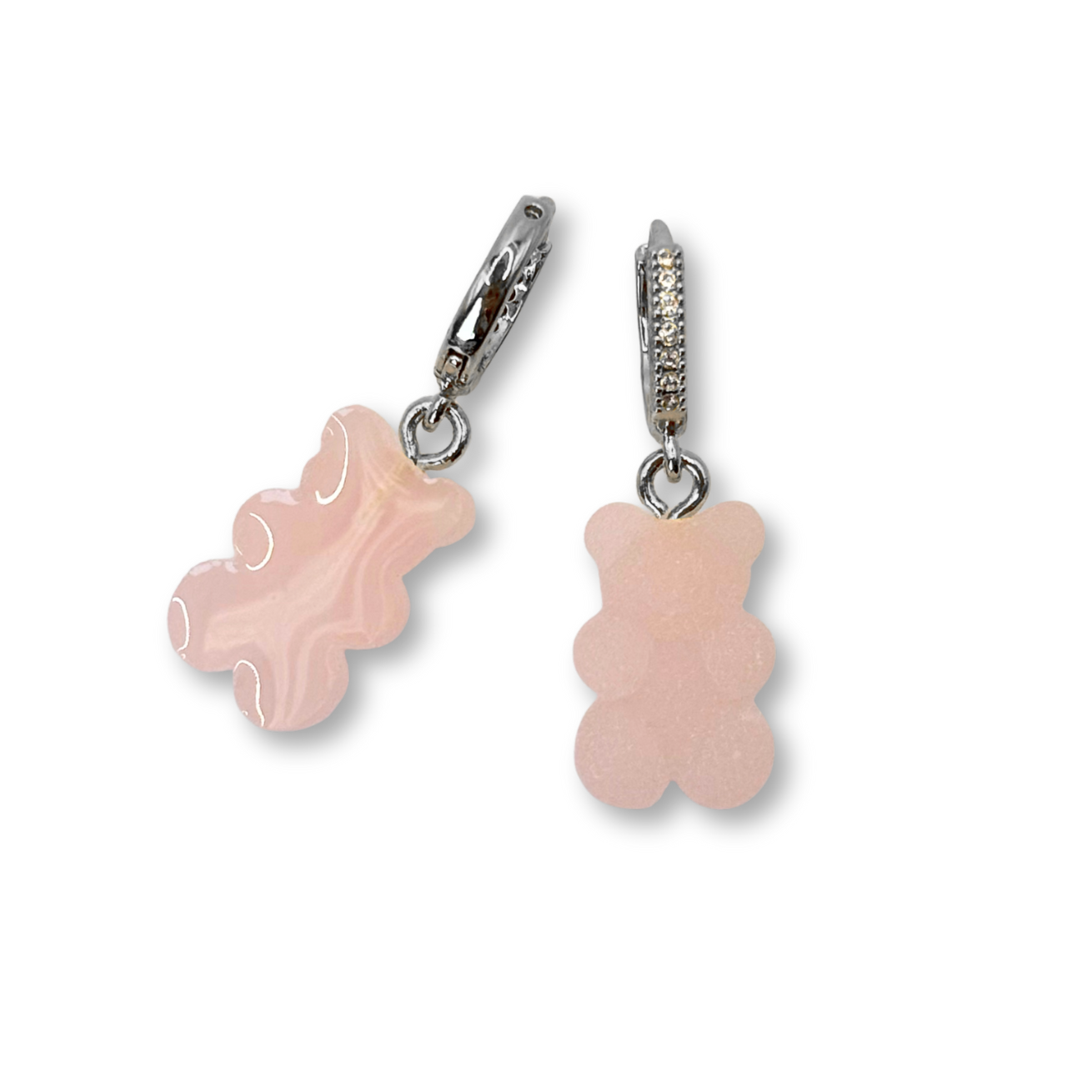 Gummy Bear Drop Earrings in Bearly-There