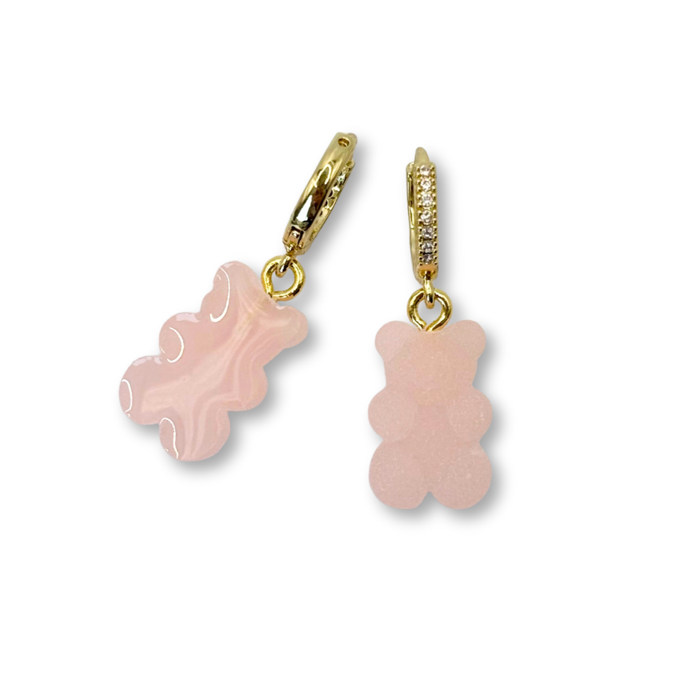Gummy Bear Drop Earrings in Bearly-There