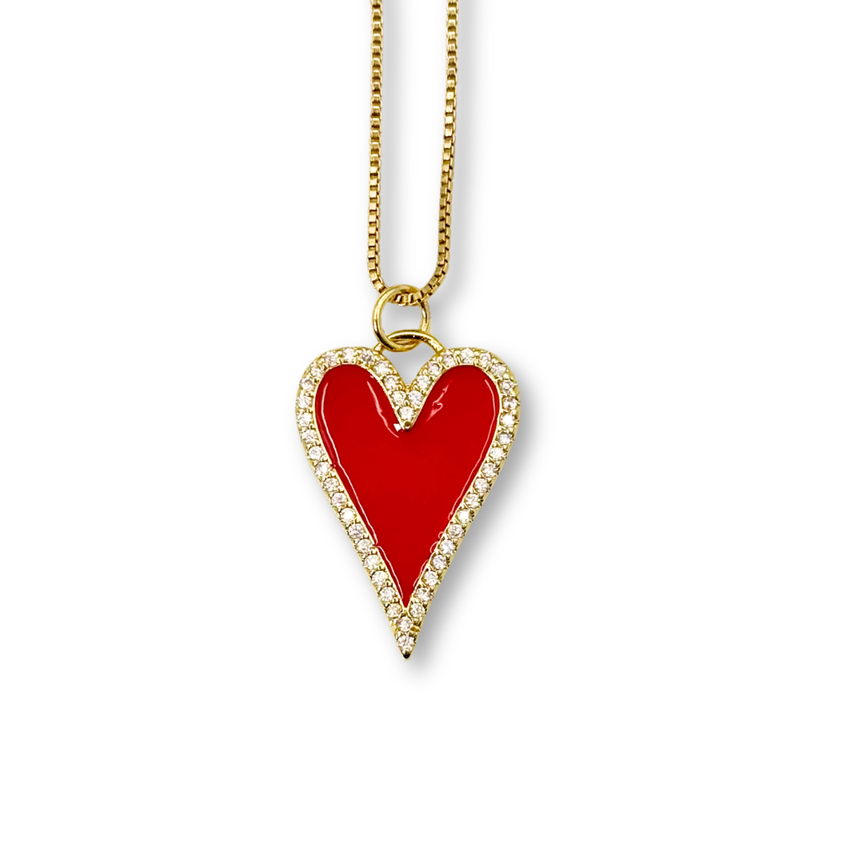 Red Love Heart Pendant