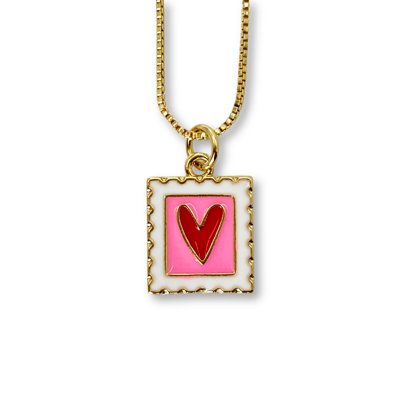 Love Stamp Pendant