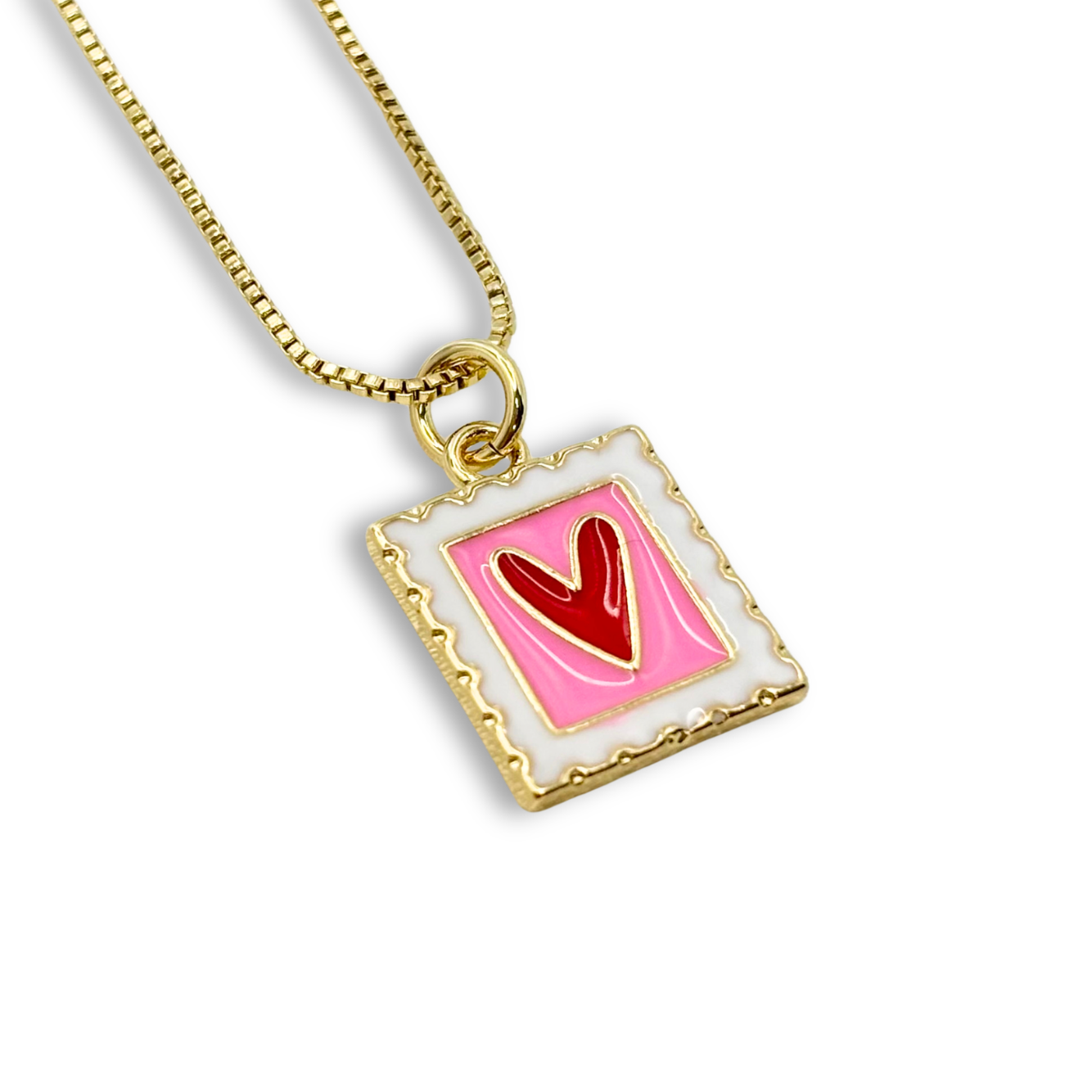 Love Stamp Pendant