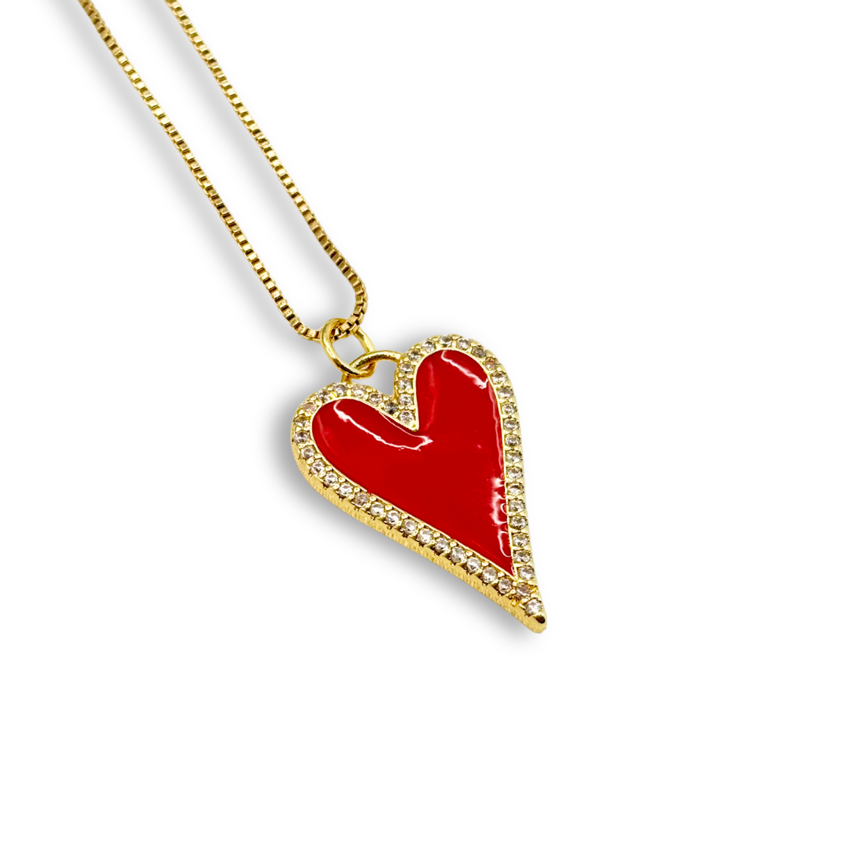 Red Love Heart Pendant