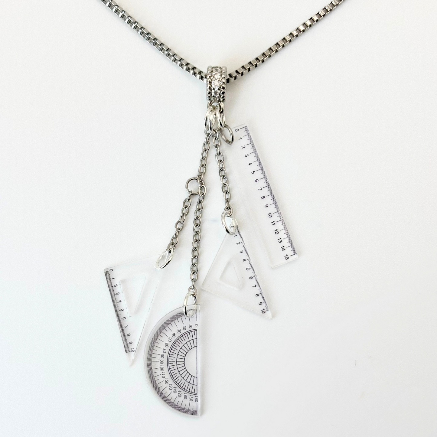 Protractor Necklace