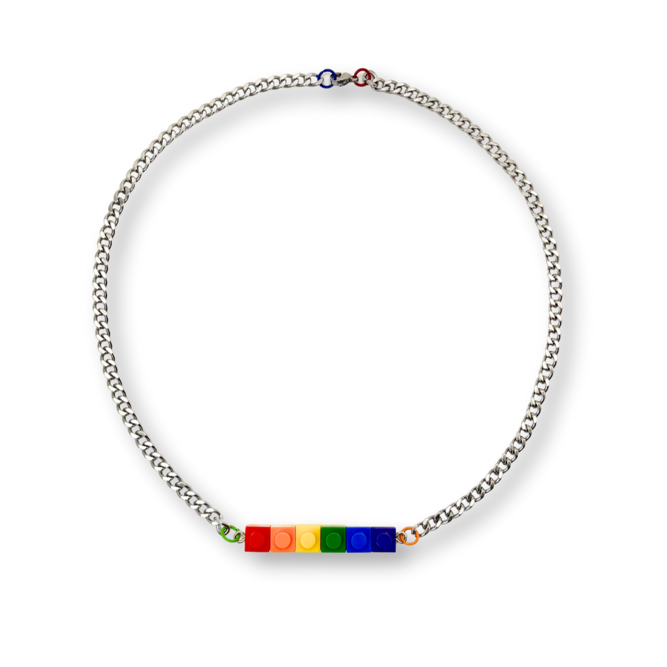 Building Blocks Hip-Hop Necklace