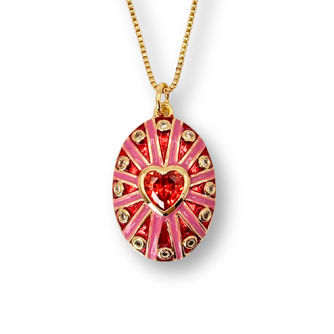 Heart Rays Pendant