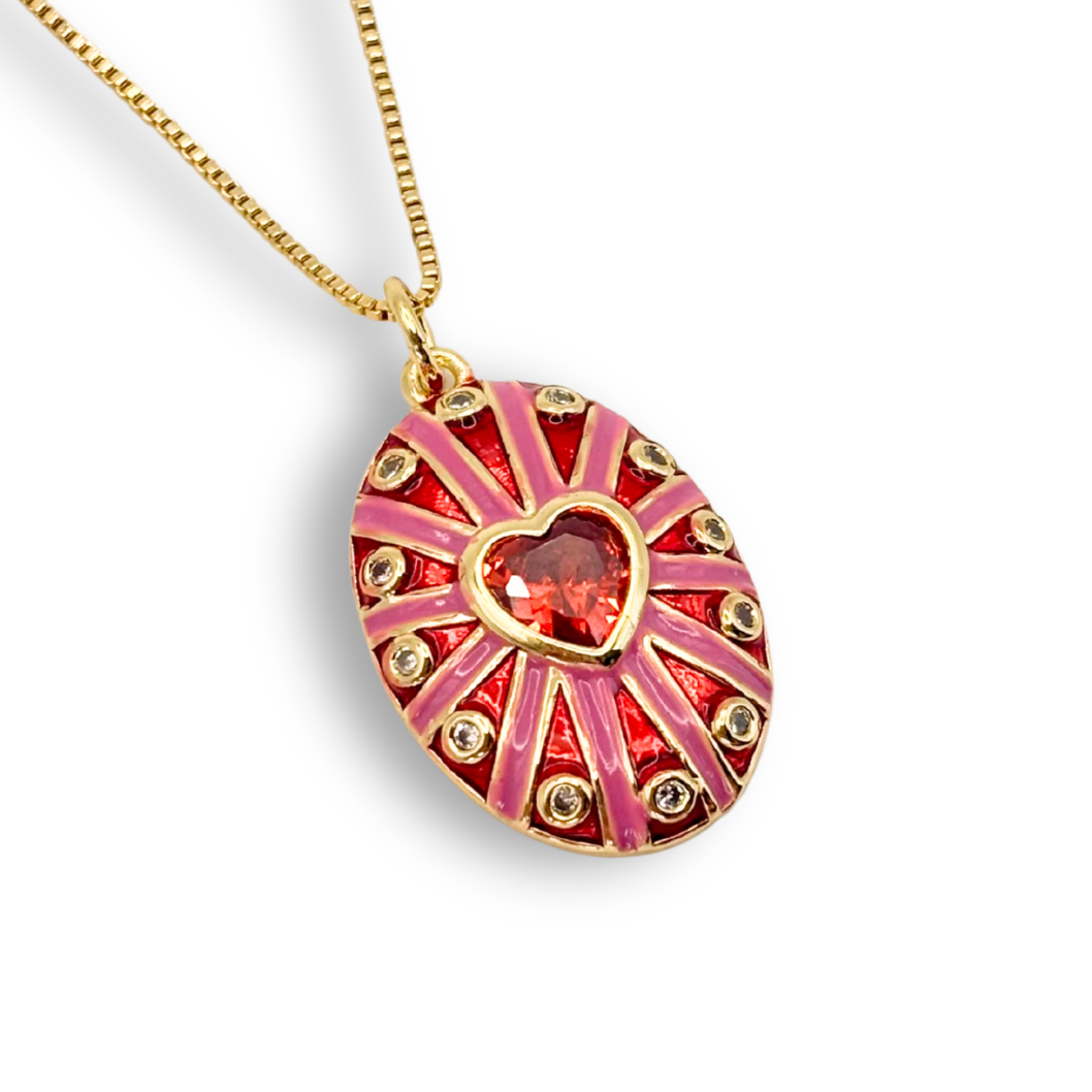 Heart Rays Pendant