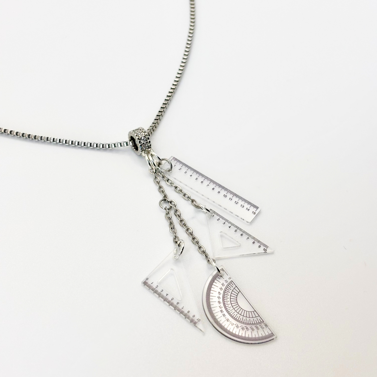 Protractor Necklace