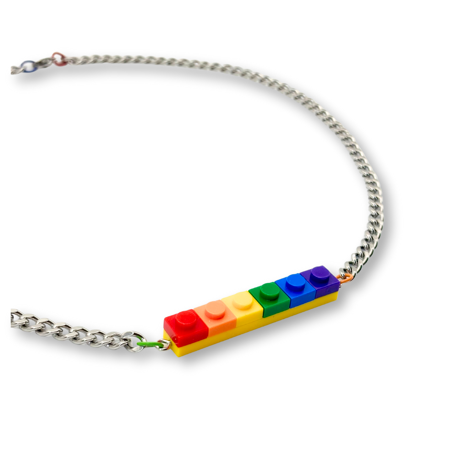 Building Blocks Hip-Hop Necklace