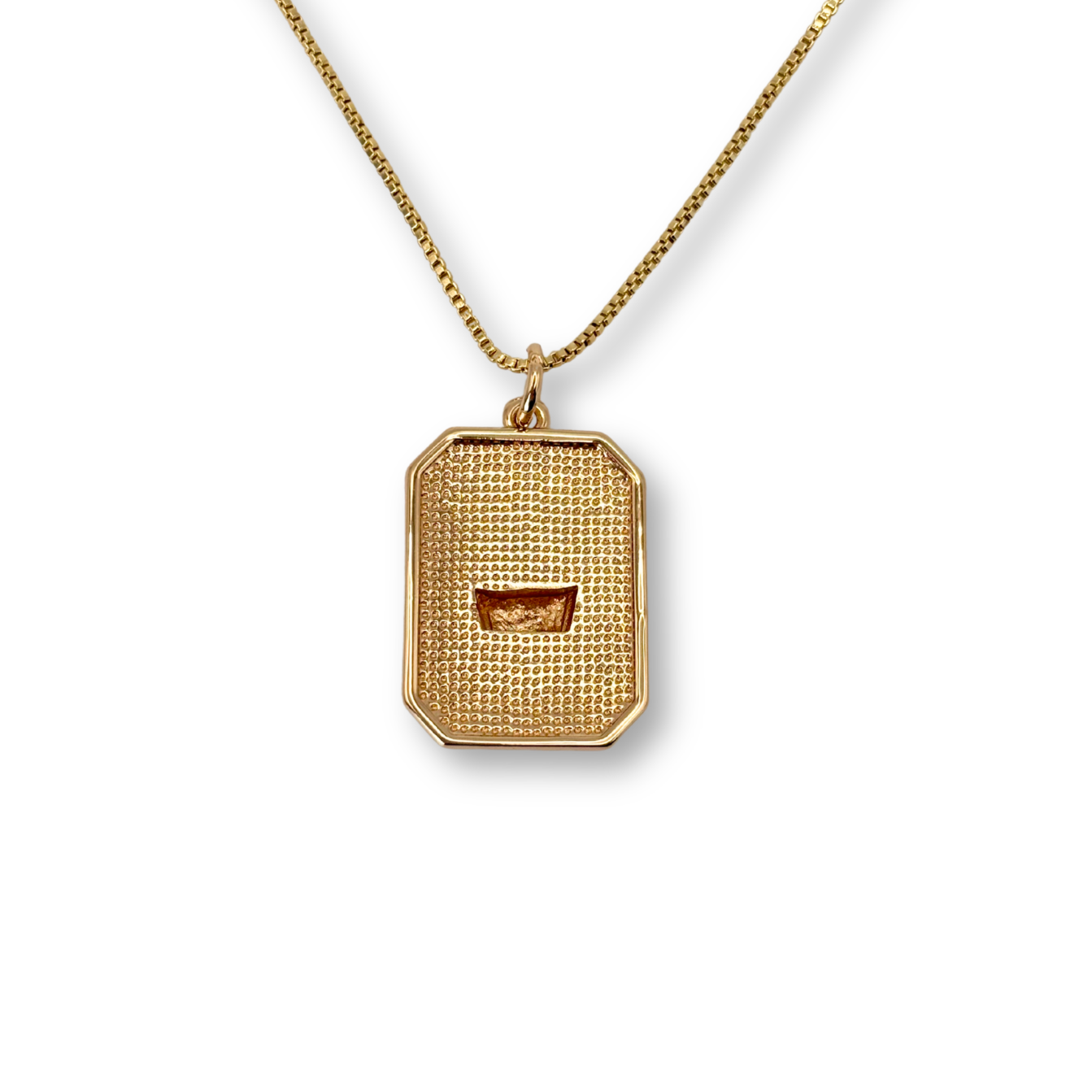 Cupcake Plaque Pendant