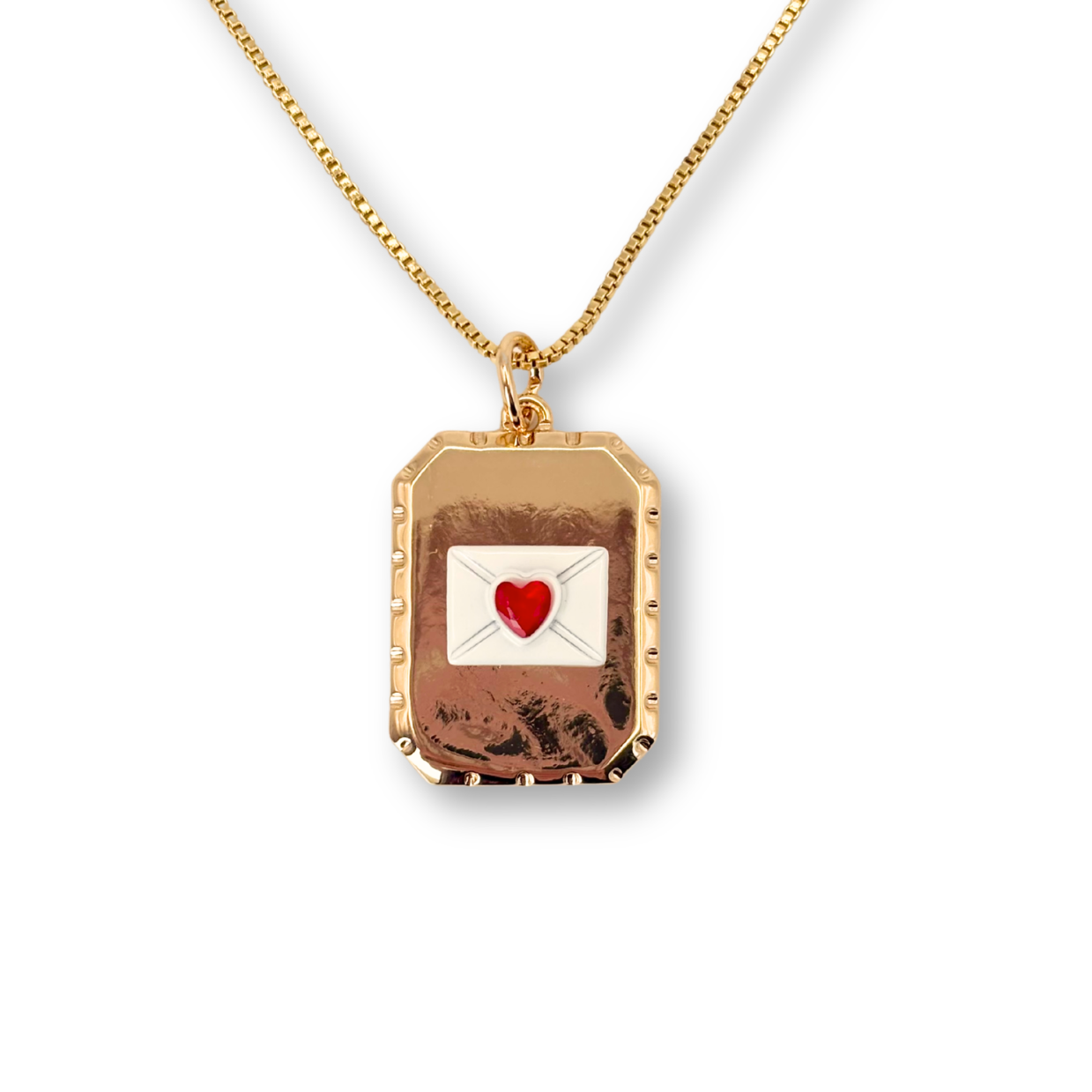 Love Letter Plaque Pendant