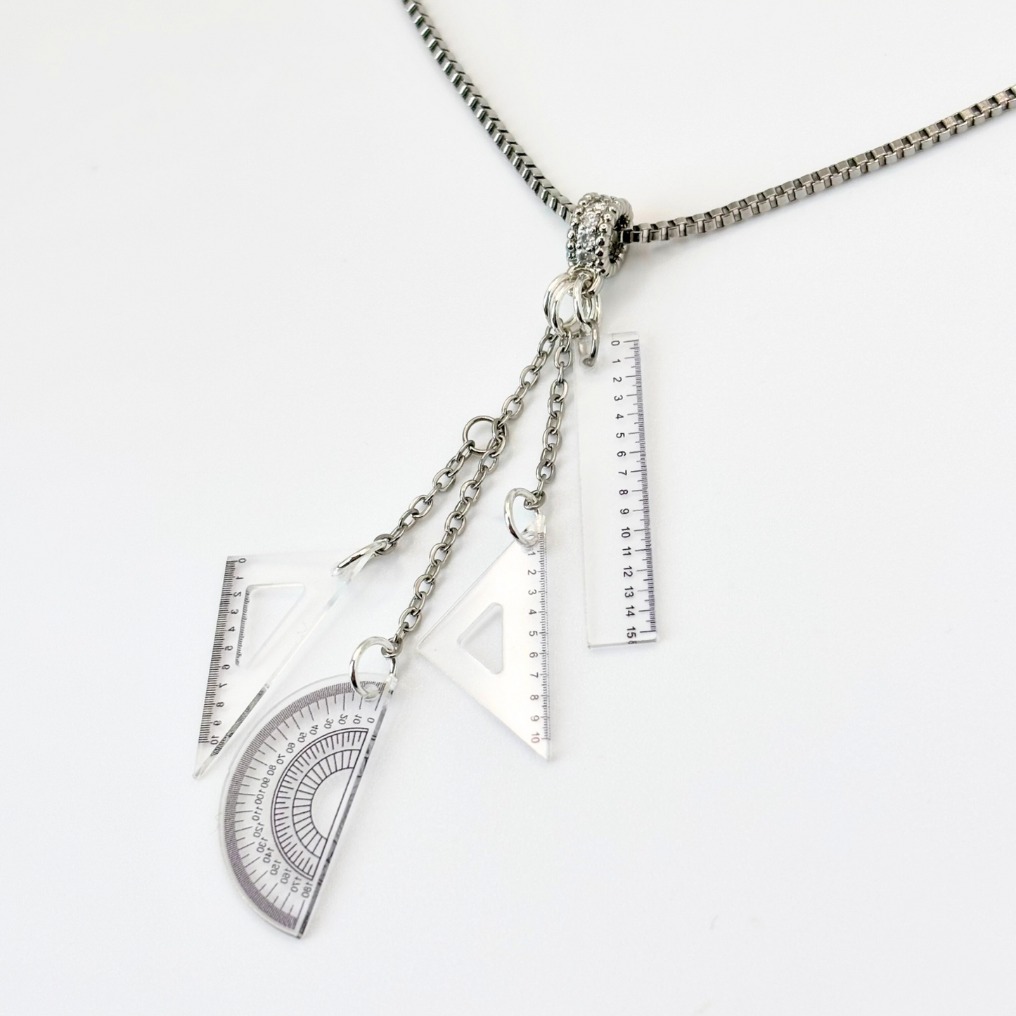 Protractor Necklace
