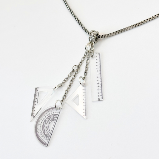 Protractor Necklace