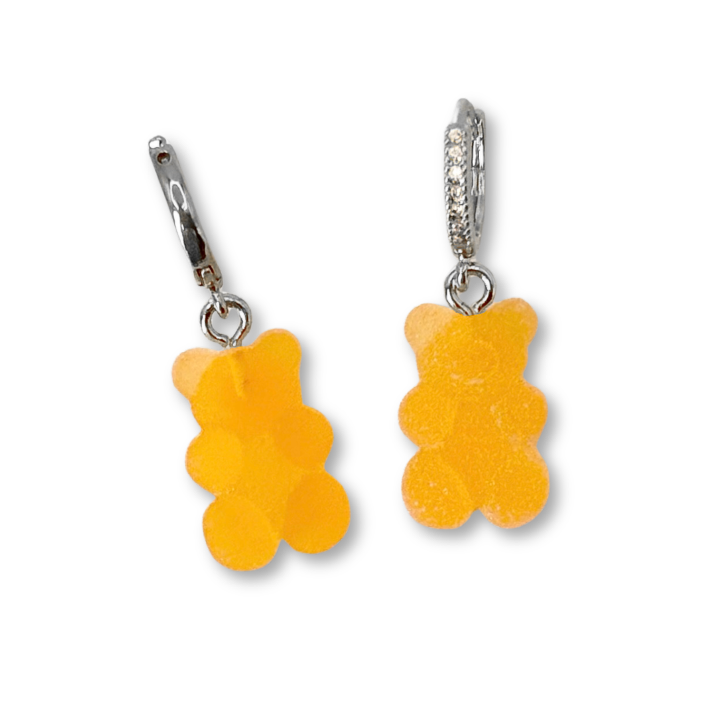 Gummy Bear Drop Earrings in Tangerine Dream
