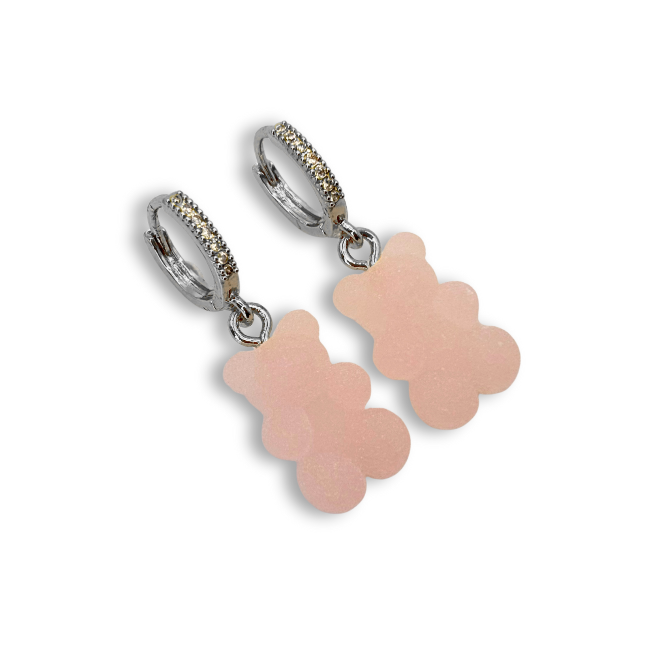 Gummy Bear Drop Earrings in Bearly-There
