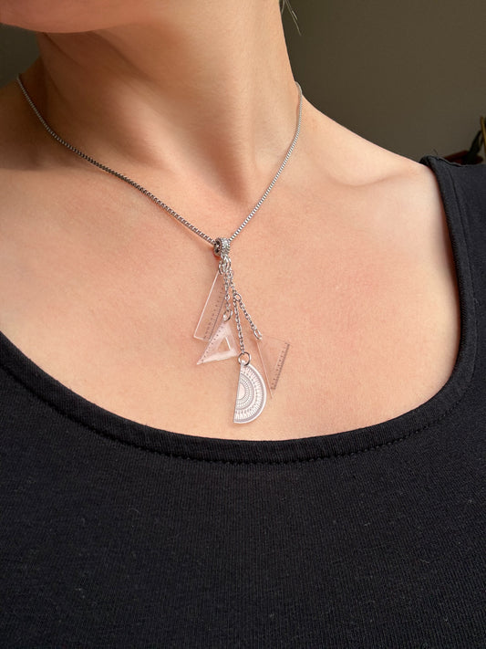 Protractor Necklace